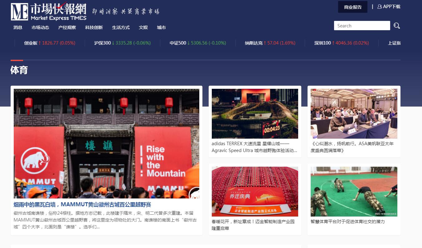 《市場快報》體育